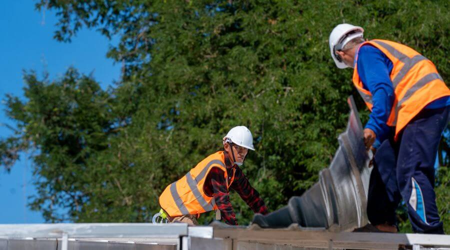 Professional new roof installation services in Glasston, ND